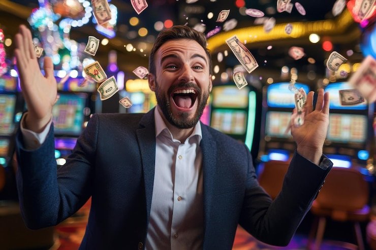 Jackpot slot machine with colorful display on mobile at 88php